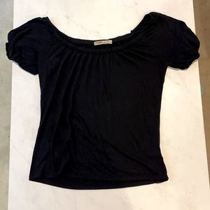 Simple black shirt